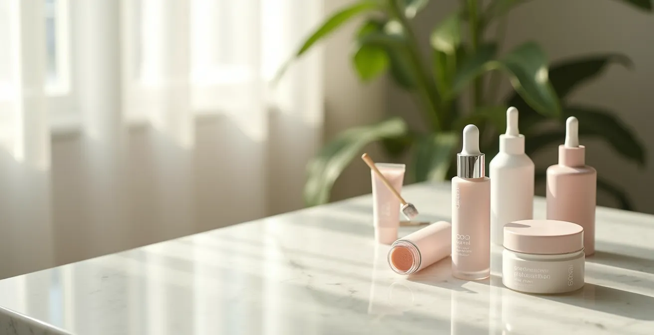 Professionelle Lippenvorbereitung mit Primer und Hyaluron-Serum